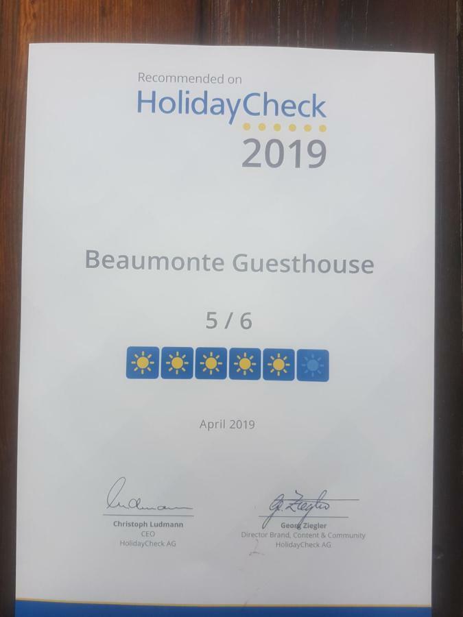 Beaumonte Guesthouse Херманус Экстерьер фото